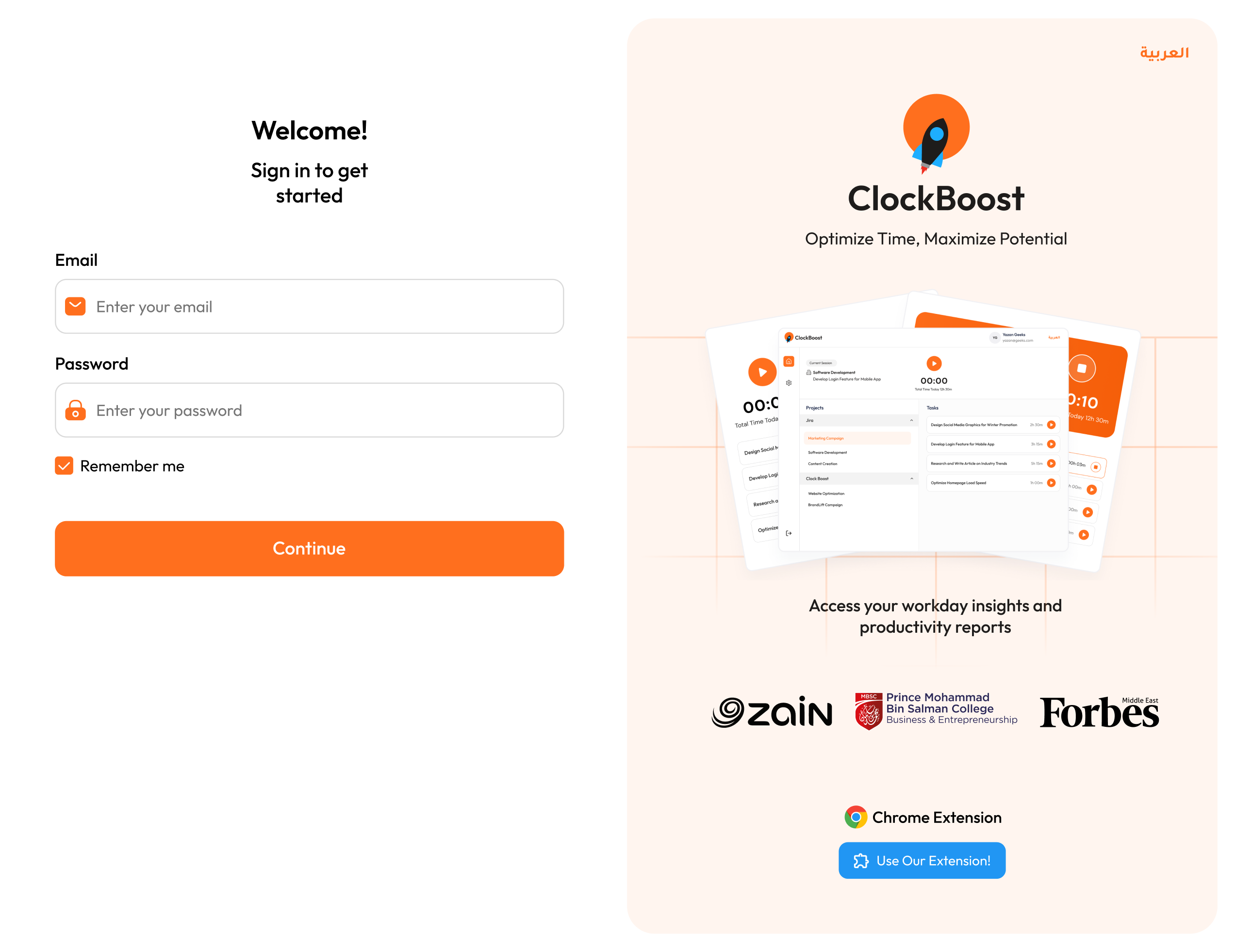 Login Login